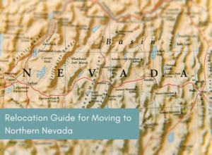 Relocation guide for moving to northern nevada map